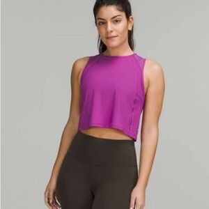 Lululemon Sculpt Cropped Tank